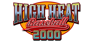 High Heat Baseball 2000 - Clear Logo Image