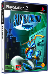 Sly Cooper and the Thievius Raccoonus - Box - 3D Image
