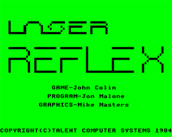 Laser Reflex - Screenshot - Game Title Image