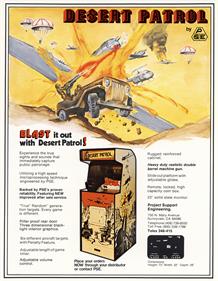 Desert Patrol - Advertisement Flyer - Front Image