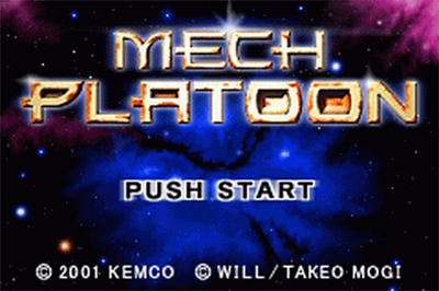 Mech Platoon - Screenshot - Game Title Image