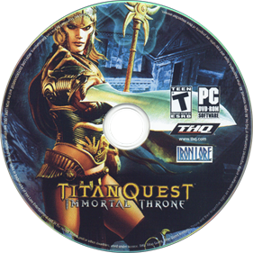 Titan Quest: Immortal Throne - Disc Image