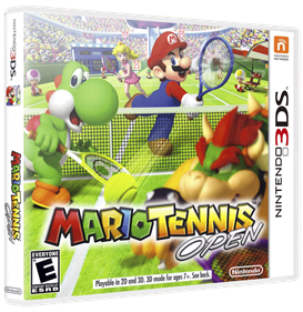 Mario Tennis Open - Box - 3D Image