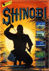 Shinobi - Advertisement Flyer - Front Image