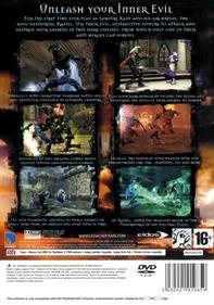 Legacy of Kain: Defiance - Box - Back Image