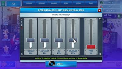 Music Band Manager - Screenshot - Gameplay Image