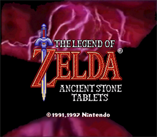 Zelda no Densetsu BS: Inishie no Sekiban - Screenshot - Game Title Image