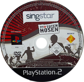 SingStar: Die Toten Hosen  - Disc Image