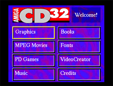 Amiga CD32 Issue 2 Cover Disc - Screenshot - Game Title Image