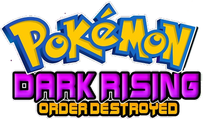 Pokémon Dark Rising: Order Destroyed - Clear Logo Image