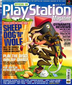 Official UK PlayStation Magazine: Demo Disc 71 - Advertisement Flyer - Front Image