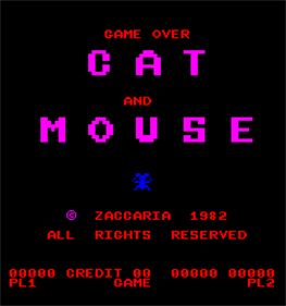 Cat 'N Mouse - Screenshot - Game Over Image