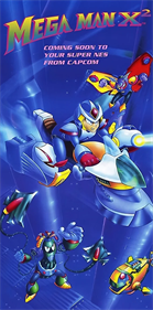 Mega Man X2 - Advertisement Flyer - Front Image