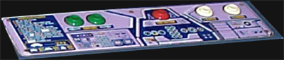 Super Invader Attack - Arcade - Control Panel Image