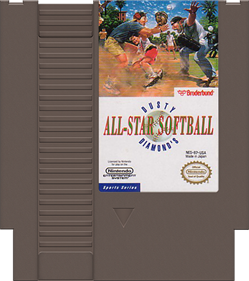 Dusty Diamond's All-Star Softball - Cart - Front Image