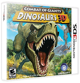 Combat of Giants: Dinosaurs 3D - Box - 3D Image