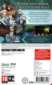 The Legend of Heroes: Trails to Azure - Box - Back Image
