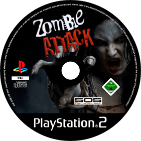 Zombie Attack - Fanart - Disc Image