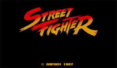 Street Fighter - Screenshot - Game Title Image