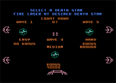 Star Wars - Screenshot - Game Select Image