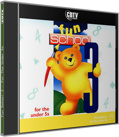 Fun School 3: For the Under 5s - Box - 3D Image