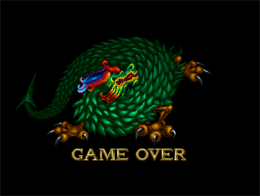 Dragon: The Bruce Lee Story - Screenshot - Game Over Image