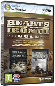 Hearts of Iron III - Box - 3D Image