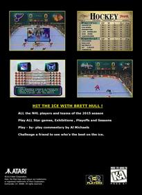 Brett Hull NHL Hockey - Box - Back Image