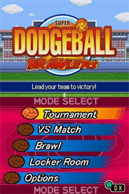 Super Dodgeball Brawlers - Screenshot - Game Title Image