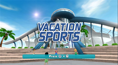 Vacation Sports  - Screenshot - Game Title Image