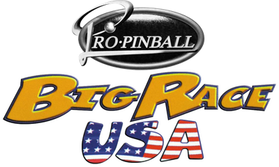 Pro Pinball: Big Race USA - Clear Logo Image