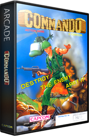 Commando (Capcom) - Box - 3D Image