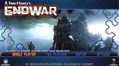 Tom Clancy's EndWar - Screenshot - Game Title Image