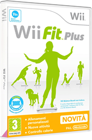 Wii Fit Plus - Box - 3D Image