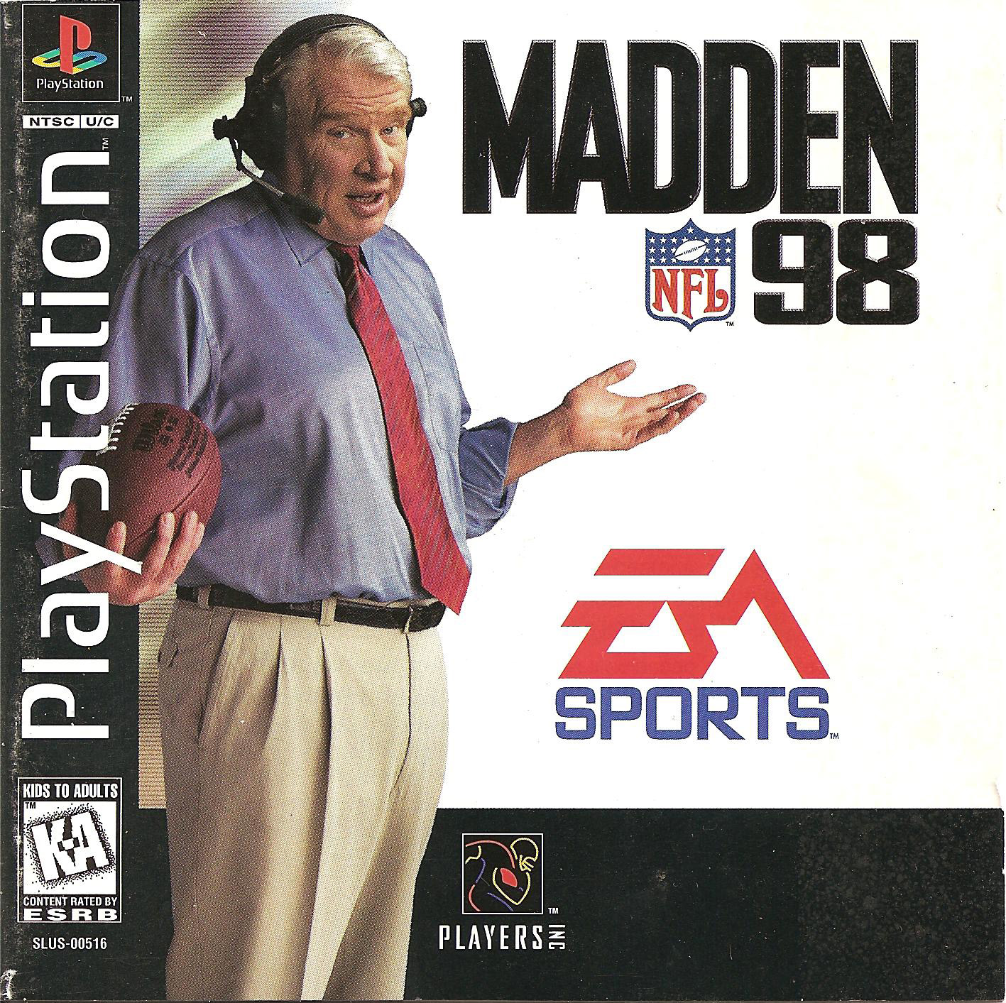 Madden 97 - Sony PlayStation 1 PSX PS1 - Empty Custom Case - Custom Game  Case