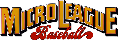 MicroLeague Baseball - Clear Logo Image