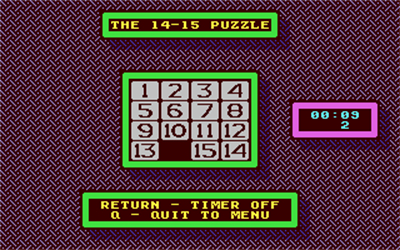 The 14-15 Puzzle - Screenshot - Gameplay Image