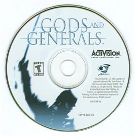 Gods and Generals  - Disc Image