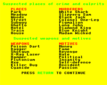 Detective  - Screenshot - Gameplay Image