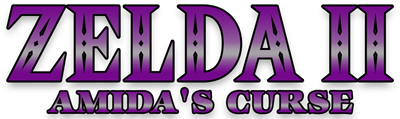 Zelda II: Amida's Curse - Clear Logo Image