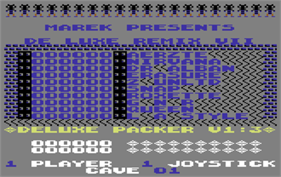 Boulder Dash De Luxe Remix 7 - Screenshot - Game Title Image