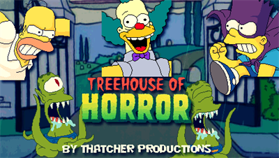 The Simpsons: Treehouse of Horror - Screenshot - Game Title Image