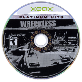 Wreckless: The Yakuza Missions - Disc Image