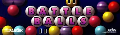 Battle Balls - Arcade - Marquee Image