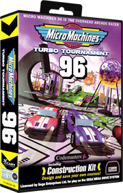 Micro Machines: Turbo Tournament 96 - Box - 3D Image