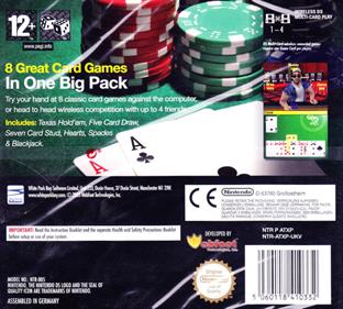 Texas Hold 'Em Poker Pack - Box - Back Image