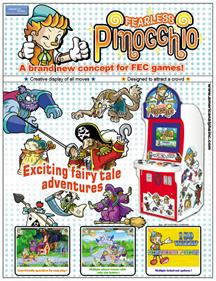 Fearless Pinocchio - Advertisement Flyer - Front Image