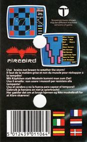 Brainstorm (Firebird Software) - Box - Back Image