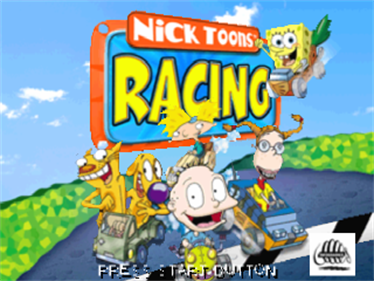 Nicktoons Racing - Screenshot - Game Title Image