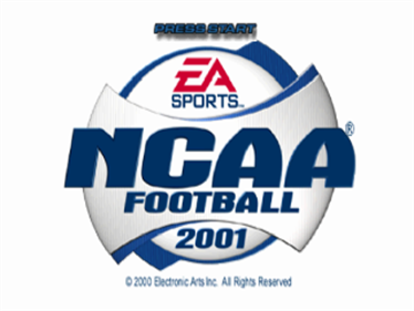 NCAA Football 2001 - Screenshot - Game Title Image
